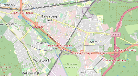 Werbemittel auf Karte