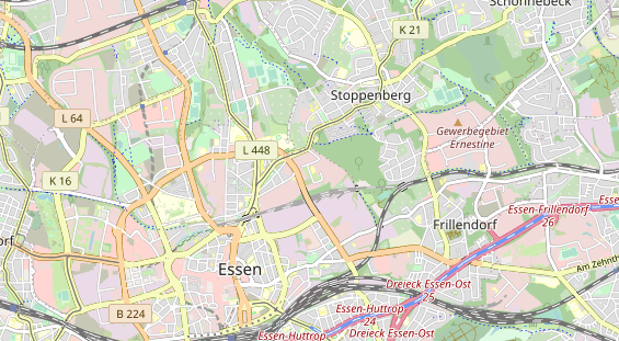 Werbemittel auf Karte