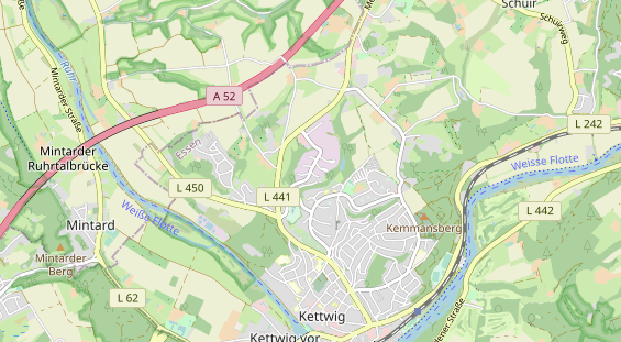 Werbemittel auf Karte
