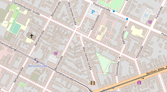 Werbemittel auf Satellitenbild