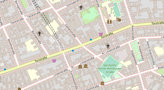 Werbemittel auf Satellitenbild