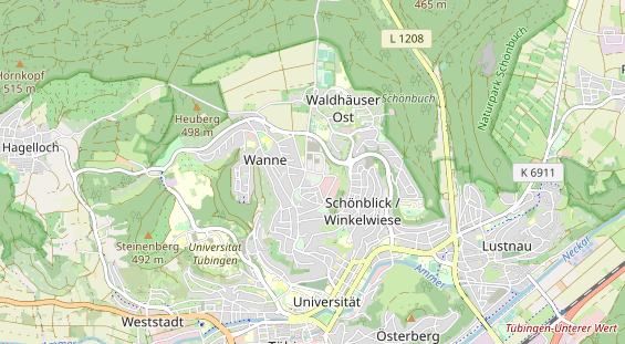 Werbemittel auf Karte