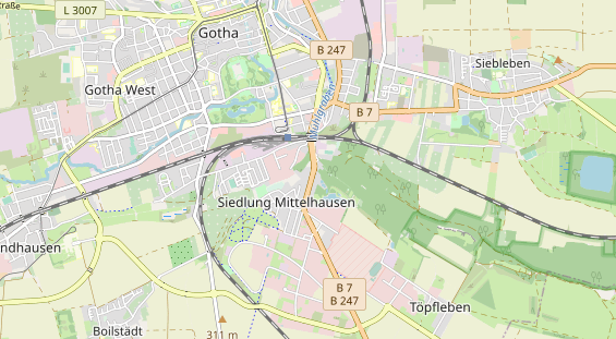 Tagungshotels auf Karte