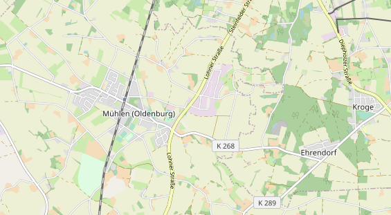 Werbemittel auf Karte