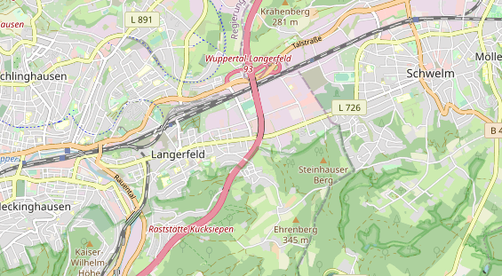 Werbemittel auf Karte