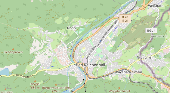 Werbemittel auf Karte