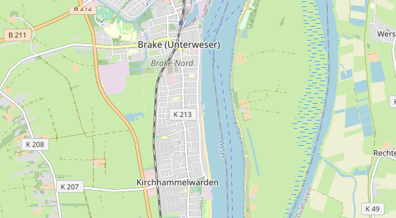 Werbemittel auf Karte