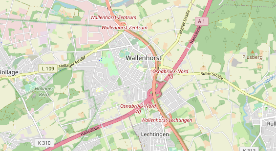 Werbemittel auf Karte