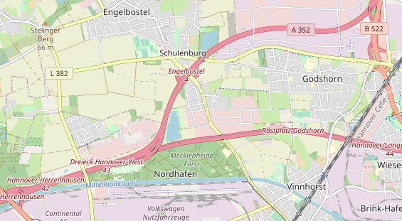 Werbemittel auf Karte