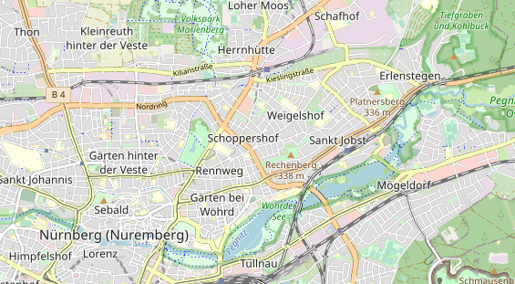 Werbemittel auf Karte
