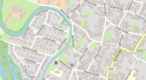 Spielemodul auf Satellitenbild