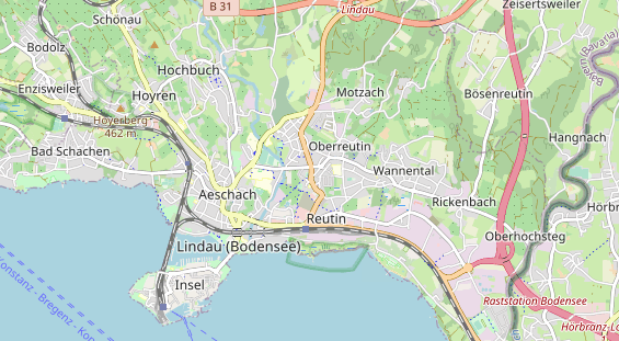 Tagungshotels auf Karte