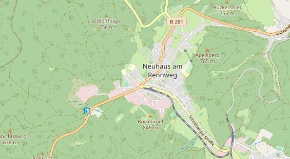 Tagungshotels auf Karte