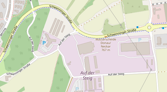 Veranstaltungstechnik auf Satellitenbild