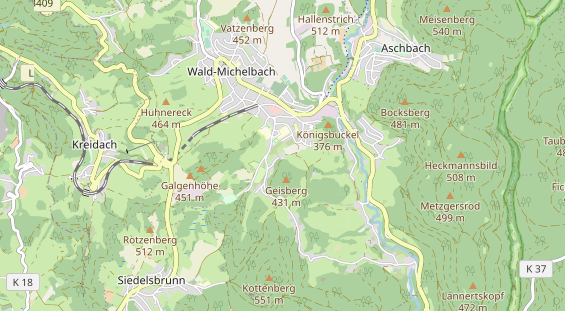 Tagungshotels auf Karte