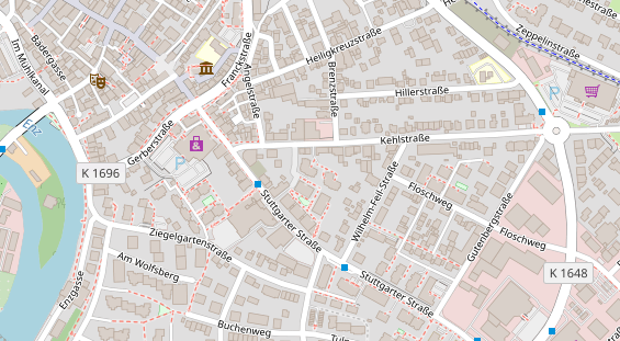 Veranstaltungstechnik auf Satellitenbild