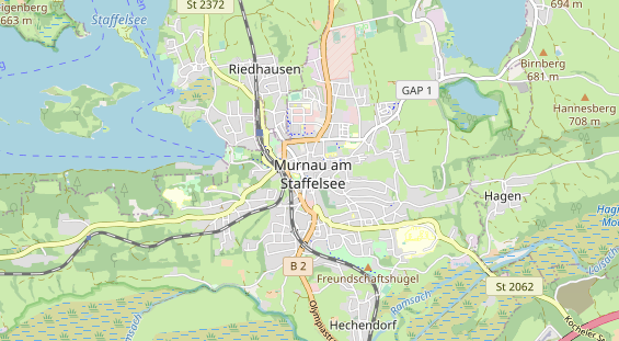 Tagungshotels auf Karte