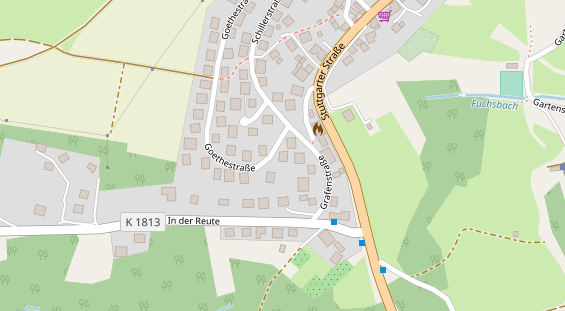 Veranstaltungstechnik auf Satellitenbild