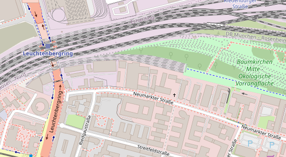 Veranstaltungstechnik auf Satellitenbild