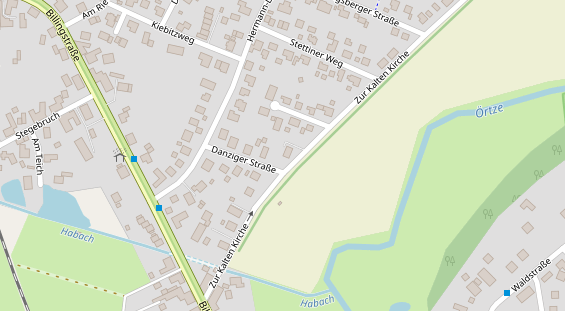 Veranstaltungstechnik auf Satellitenbild