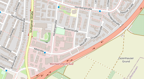 Veranstaltungstechnik auf Satellitenbild