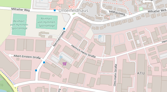 Veranstaltungstechnik auf Satellitenbild