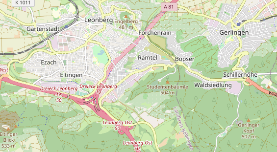 Veranstaltungstechnik auf Karte