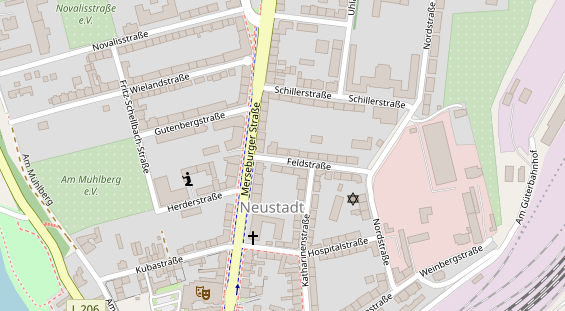 Veranstaltungstechnik auf Satellitenbild