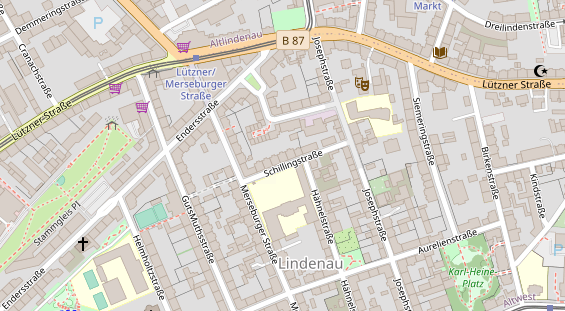 Veranstaltungstechnik auf Satellitenbild