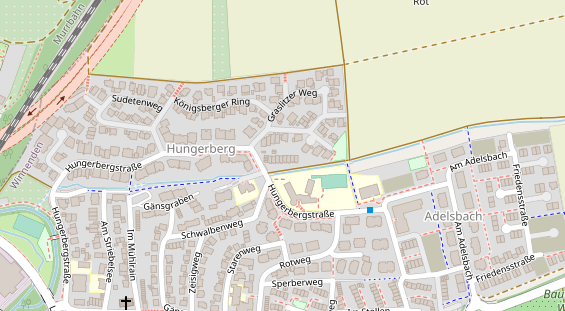 Veranstaltungstechnik auf Satellitenbild