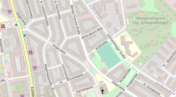 Veranstaltungstechnik auf Satellitenbild