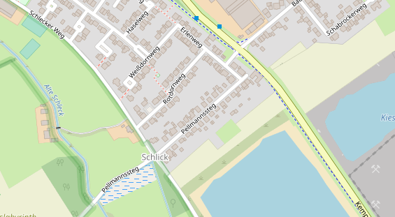 Veranstaltungstechnik auf Satellitenbild