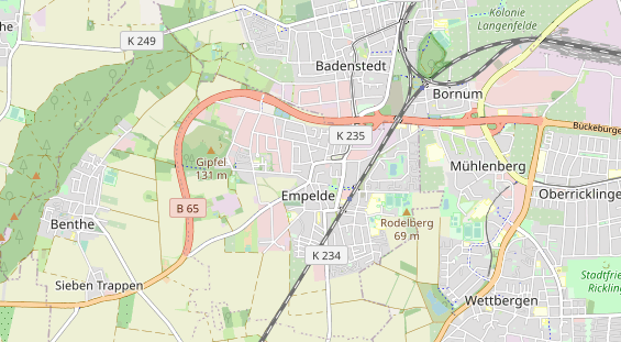 Tagungshotels auf Karte