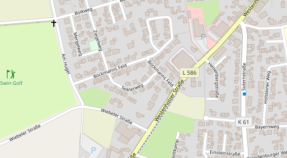 Veranstaltungstechnik auf Satellitenbild