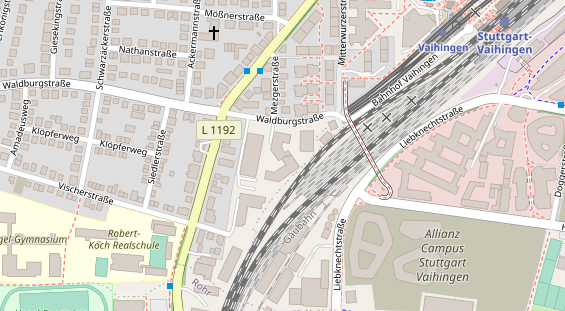 Veranstaltungstechnik auf Satellitenbild