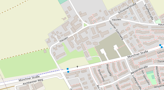 Veranstaltungstechnik auf Satellitenbild