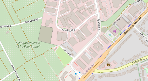 Veranstaltungstechnik auf Satellitenbild