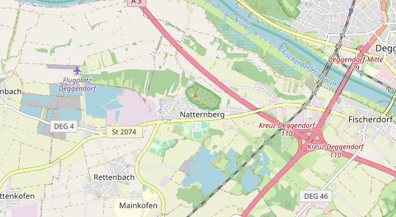 Tagungshotels auf Karte