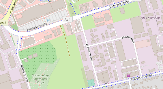 Veranstaltungstechnik auf Satellitenbild