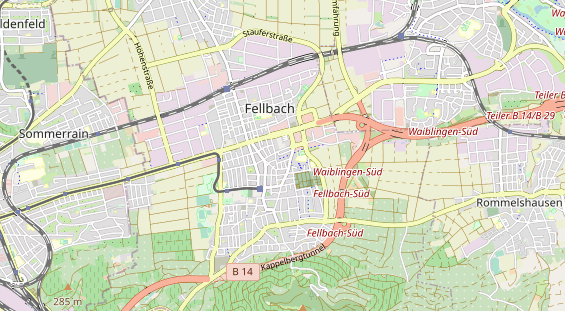 Veranstaltungstechnik auf Karte