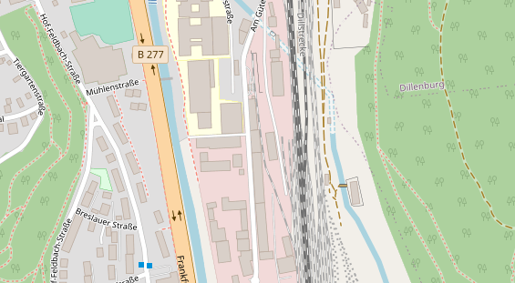 Veranstaltungstechnik auf Satellitenbild