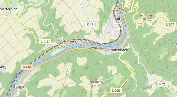 Tagungshotels auf Karte