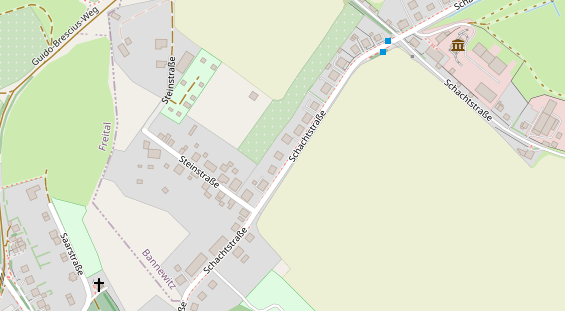 Veranstaltungstechnik auf Satellitenbild
