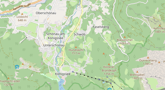 Tagungshotels auf Karte
