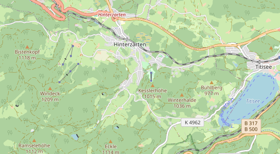 Tagungshotels auf Karte