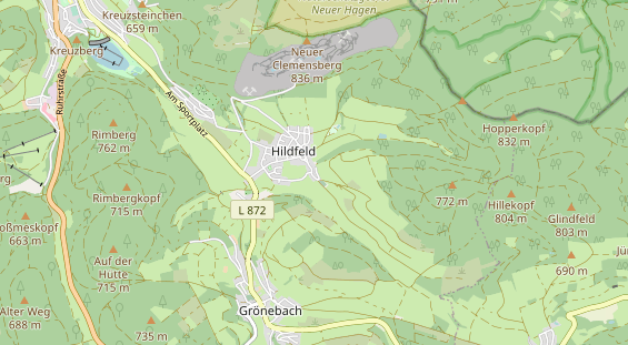 Tagungshotels auf Karte