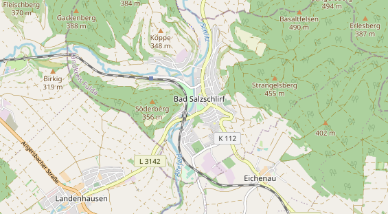 Tagungshotels auf Karte