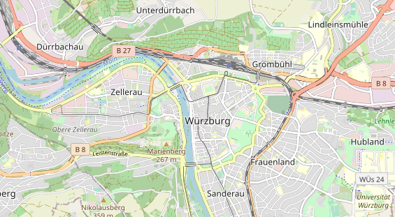 Tagungshotels auf Karte
