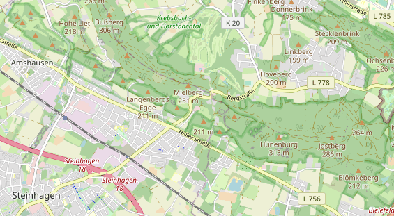 Tagungshotels auf Karte