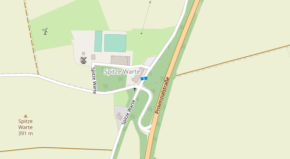 Tagungshotels auf Satellitenbild